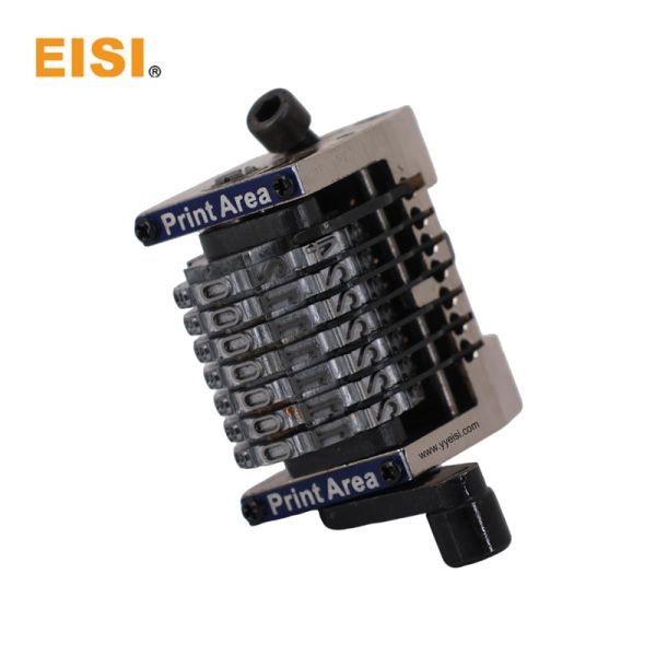 GTO52Numbering Machine for GTO, 7 Digits, Backward, Horizontal, 2-Digit Skip, with Spring (No.408586) Printing Machine Spare Parts for GTO Press