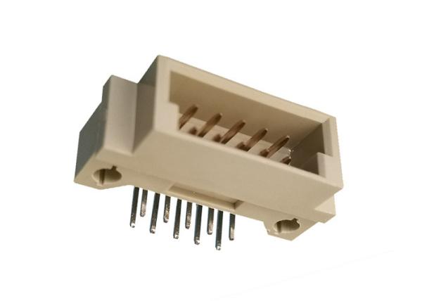 Fileira reta fêmea do dobro do RUÍDO 41612 180 Degre de 2x5 Pin Header para a placa do PWB