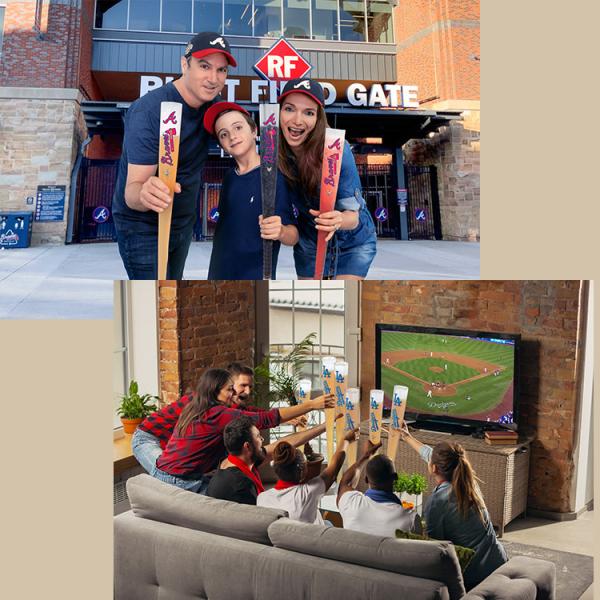 Frosted Plastic Baseball Bat Beer Cup Original Baseball Bat Shaped