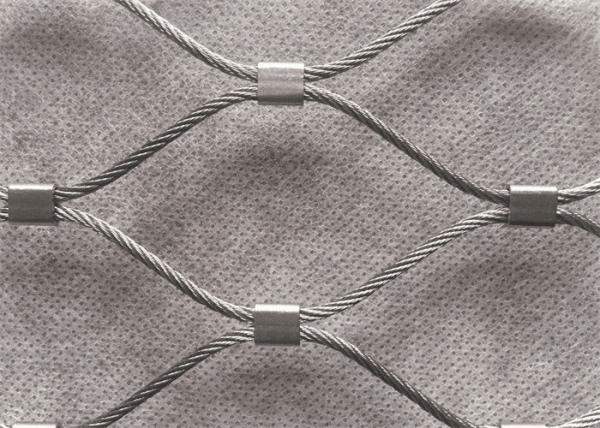 Alaska 304 Stainless Steel Aviary Mesh Metal Rope Mesh Rustproof High Durability