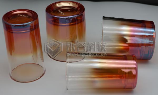 Amber Color Glass Products PVD Coating Machine Arc Evaporation Plating Machine On Glass Beads