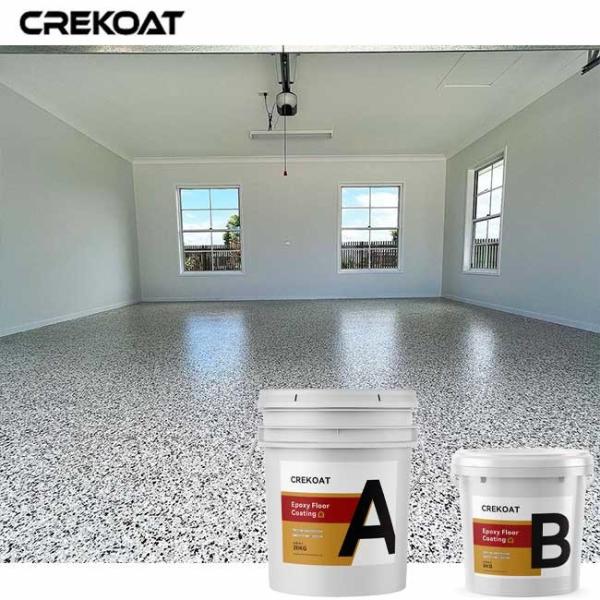 Assoalho industrial do floco da cola Epoxy que reveste o à prova de água de alto brilho