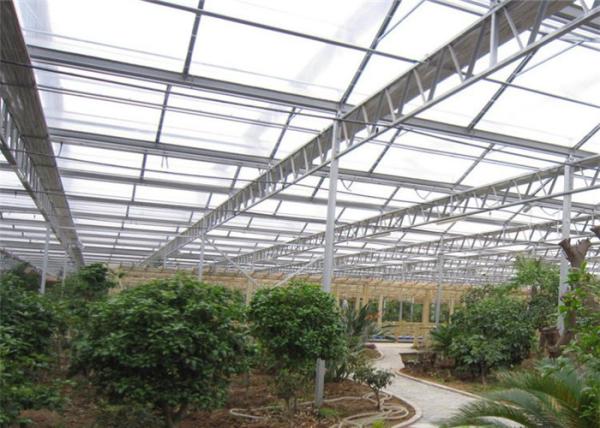 PC Sheet Ecological Greenhouse Steel Modular Installation Long Service Life