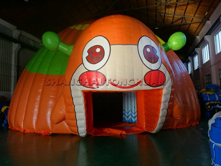 Outdoor Waterproof Inflatable Tent Commercial Small Snail Inflatable Dome Tent for Sale for Camping