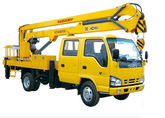 Reliable 17m Aerial work platform machines used in construction XZJ5063JGK