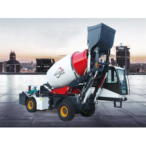 Luzun 8m³ Ready Mix Concrete Mixer Truck Diesel Engine CE ISO Certified Performance