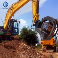 1.8-90 Ton Volvo Mini Heavy Excavator Attachment Screening Bucket For ECR18E EC140D EC210B EC700 EC210C EW205D EC950EL