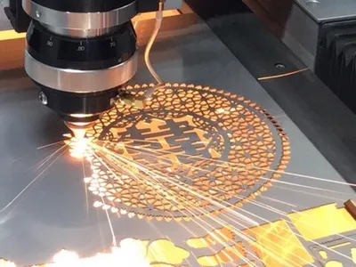 Metal Gantry Type Fiber Laser Cutting Machine For Industry