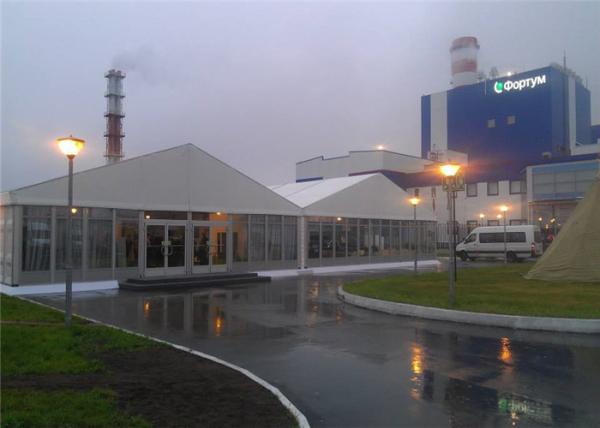 Clear Span Structure Rainproof Outdoor Party Canopy UV Protection