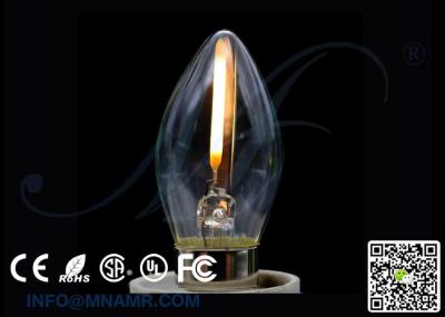Traditional LED Flame Lights Mini C9 Edison Bulb E12 1w 110v-240vac