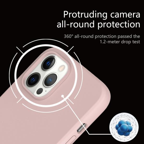 Caja por encargo material del teléfono del silicón de la categoría alimenticia para el ODM del OEM del teléfono móvil