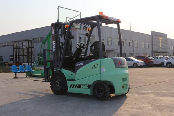AC / DC Electric Warehouse Forklift Truck With Load Capacity 2500kgs