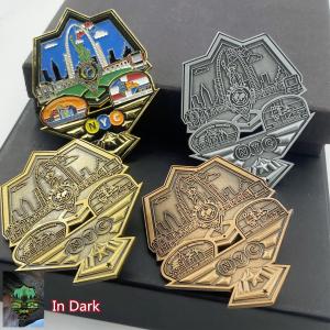 Soft Enamel Metal Lapel Pins Zinc Alloy Pathfinder Club For Cloth Customized