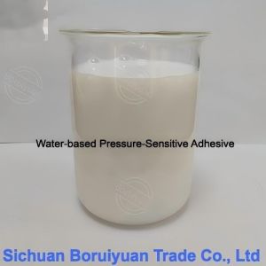 Milky White Water Based Pressure Sensitive Adhesive Good Adhesion
