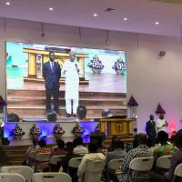P1.25 P2 P2.7 Indoor LED Video Wall Panel Interior Fixed LED Display Advertising Screen for Church Events