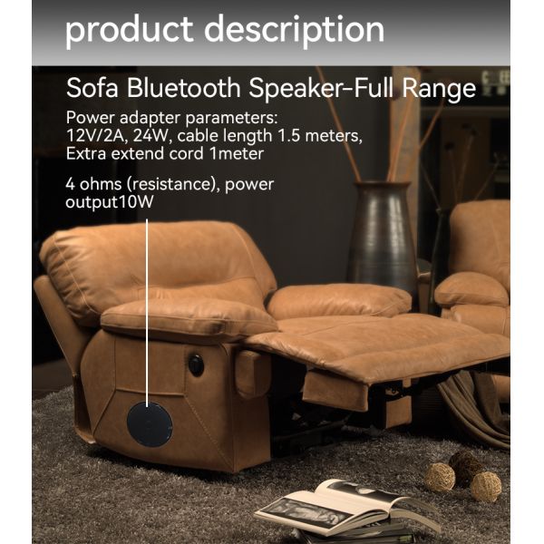 Flame Retardant Sofa Bluetooth Audio System For Smart Furniture Sound