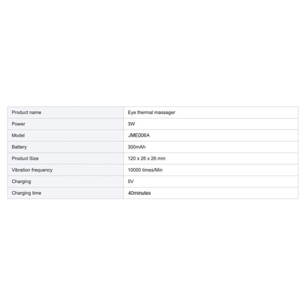 Touch Activation 10000 Times / Min 3W Pen Type Eye Beauty Massager