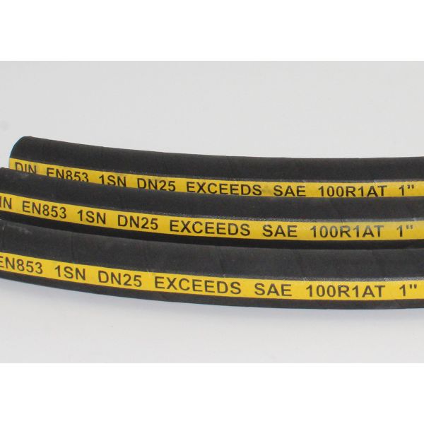 SAE 100 R1 High Pressure Steel Wire Braided Flexible Hydraulic Rubber Hyd Hose