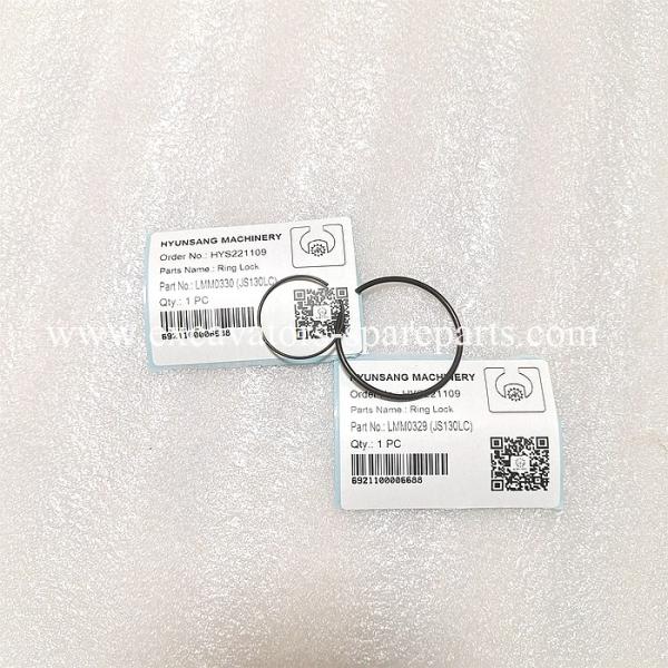 Bloqueio de anel LMM0330 LMM0329 peças hidráulicas de escavadeira para JS130LC