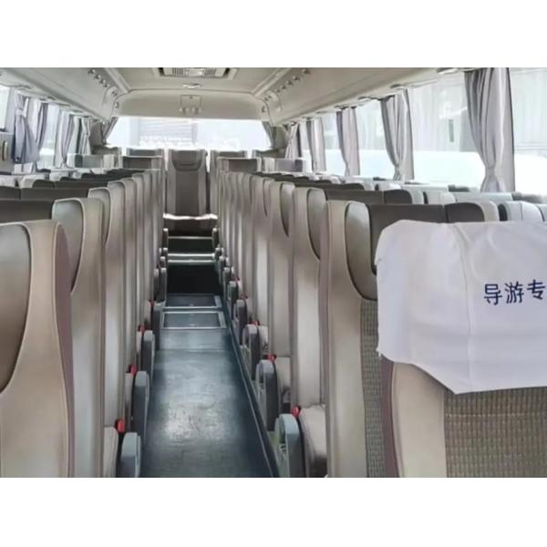 òs assentos do treinador 48 da mão 11 medidores de ônibus traseiro ZK6116 de Uesd Yutong da mola de lâmina do motor 280hp da porta média do passageiro