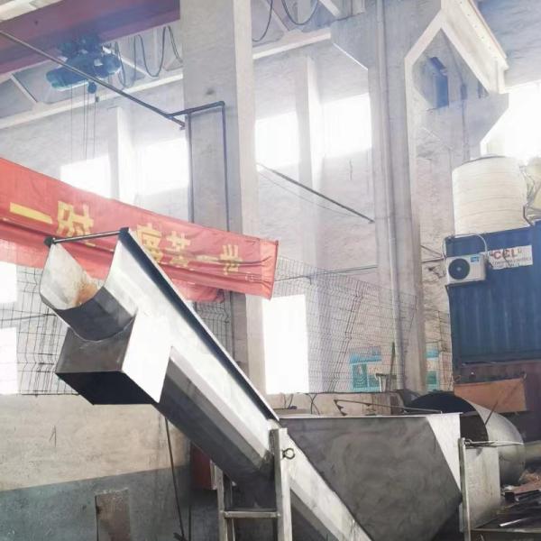 50m3/H Carbon Steel Shaftless Screw Conveyor Automated Stainless Steel Spiral Conveyor