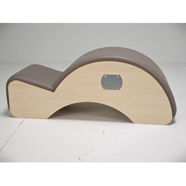 Luxury Wooden Pilates Equipment Maple Pilates Spine Corrector U+PL005B With Premium Cushioned Support Pad