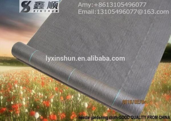 2016 playground pp ground cover /needle gardening cloth black plastic weed barrier/weedmat