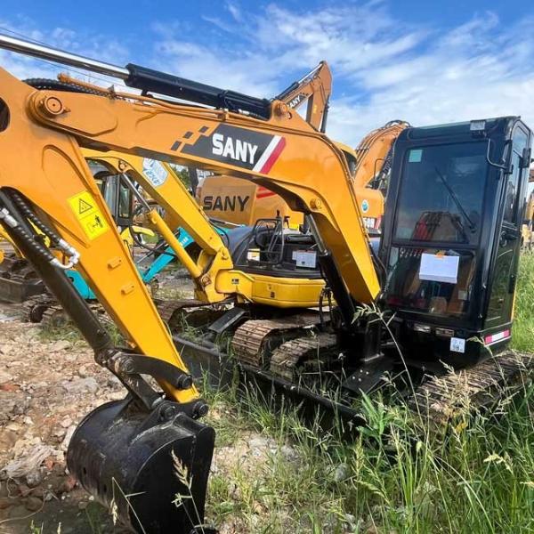 SANY SY35U 0.12m³ Bucket Capacity Used Crawl Excavator Compact Machine