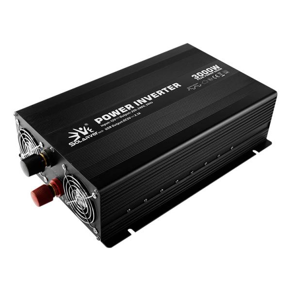 3000W de alumínio alterou o inversor 12V do poder de onda do seno a 110/220V