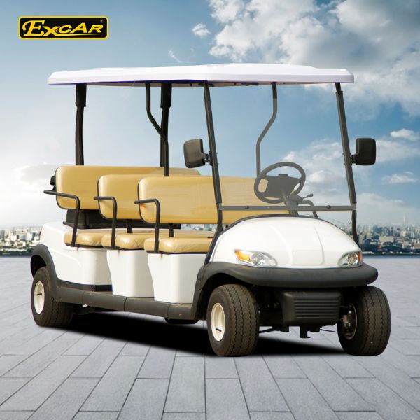 Large Electric Golf Buggy with seat Aluminum Material Chassis