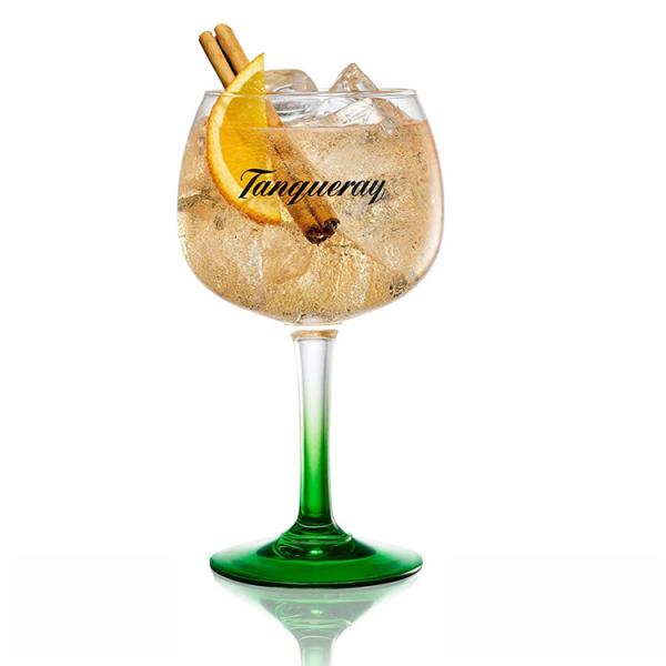 Tanqueray London Dry Copa Gin And Tonic Glasses Curly Longdrink Plastic Alcohol Glasses OEM
