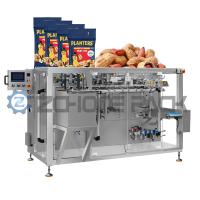 Machine d'emballage de matières en forme de sachet en forme de sachet