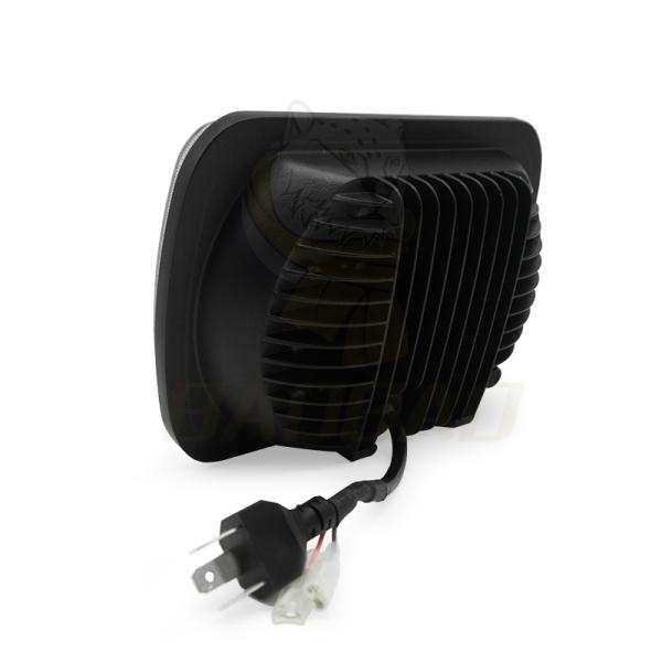 Rectangle Arrow 7 Inch White Yellow 30V Available Motorcycle LED Light