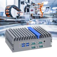 Intel J6412 Mini PC VGA HD à double écran Dual Lan PC sans ventilateur pour l'automatisation industrielle