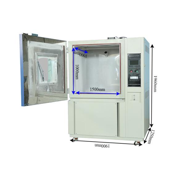 Espane a câmara de clima/o teste artificiais apertados do talco testes do veículo