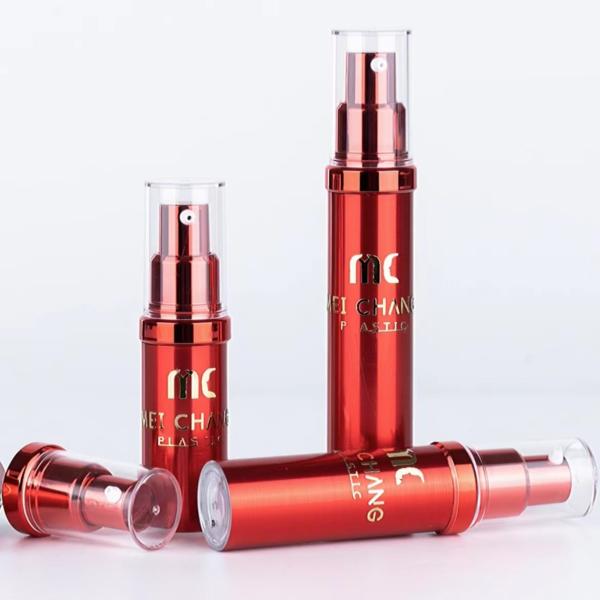 AS PP Empty Airless Pump Lotion Bottle 10ml 15ml 20ml 30ml OEM Logo (MC-240)