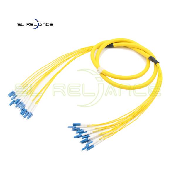 Cabo de remendo simples da fibra ótica de FTTB, ligações em ponte internas da fibra do SC da manutenção programada