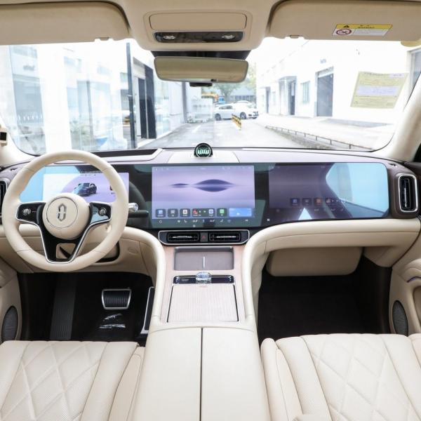Seres Aito M9 Ultra Edição 42kwh Grande SUV Carro Elétrico Híbrido 206-716L Volume do porta-bagagens