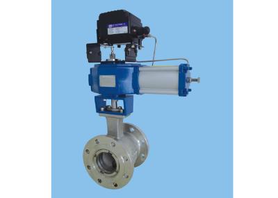 Eccentric Rotary Plug Control Valve DN25mm~ 300mm No Static Seal Dynamic Seal