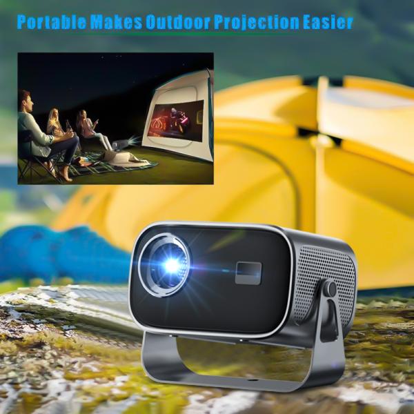 220ANSI Lumens Mini Home Theater Projector with BT 5.0 Home Entertainment Solution