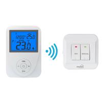 230V RF Heat/Cool Mode Switch Wireless Programmable Room Thermostat para caldeiras
