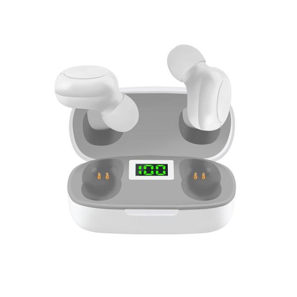 Portable TWS Earphone with LCD Screen OEM Blue Tooth 5.0 Headphone for Cell Phone Mini Earbuds Binaural Earpiece