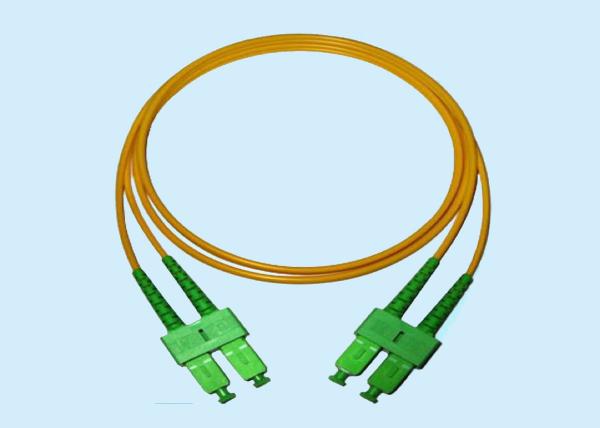 Stability Single Mode Fiber Optic Connectors Duplex Sc/Apc Sc/Apc