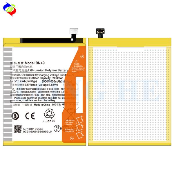 BN49 Código Batería recargable para Xiaomi Redmi 7A 0 Ciclo Logotipo personalizado
