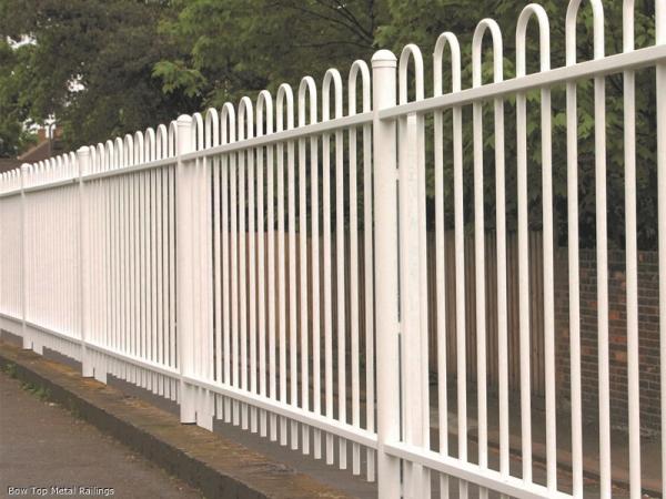 Hairpin Heavy Duty Wire Mesh Fence Panels Hoop Top / Bow Top Railings Steel Materials