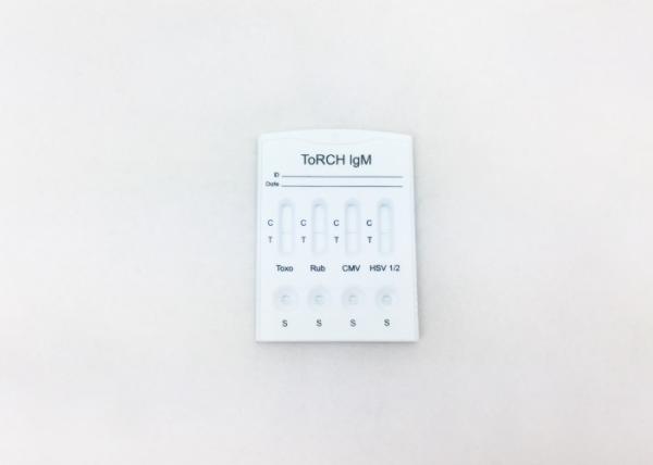 Easily Use ToRCH Screening Blood Test 4mm Cassette 98% Accuracy Reliable Result