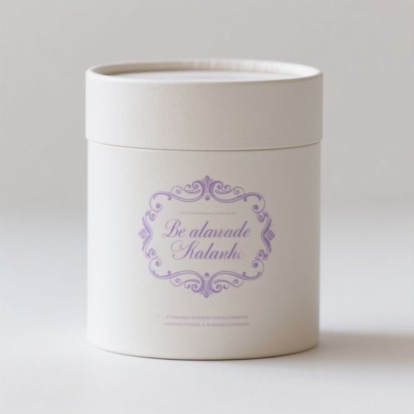 Premium tea cylinder kraft paper transport tube cardboard coffee paper cans, custom sizes available.