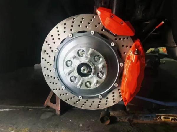 Sistema furado 380x28mm traseiro do disco do compasso de calibre do freio F40 para XT6