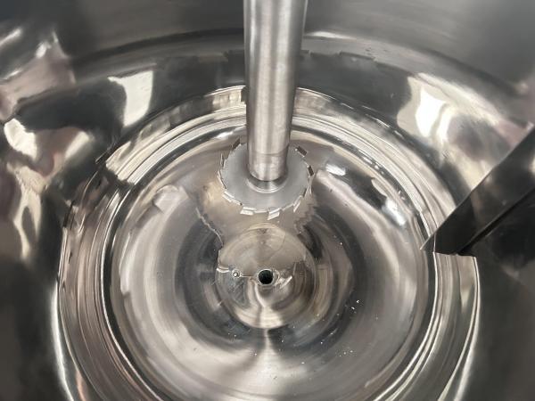 Máquina de mezcla de emulsificación al vacío de 200L para procesar crema cosmética