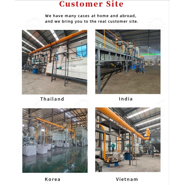 8000K Weight Crushing Sorting and Powdering Lithium Battery Recycling Equipment for Wasted Electric Ev Battery